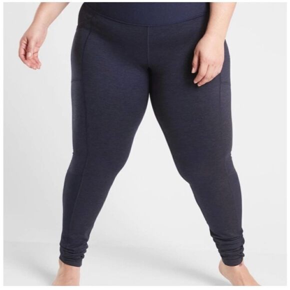 Athleta exhale stash pocket heel Tight in softluxe women’s size 3x - Picture 1 of 8
